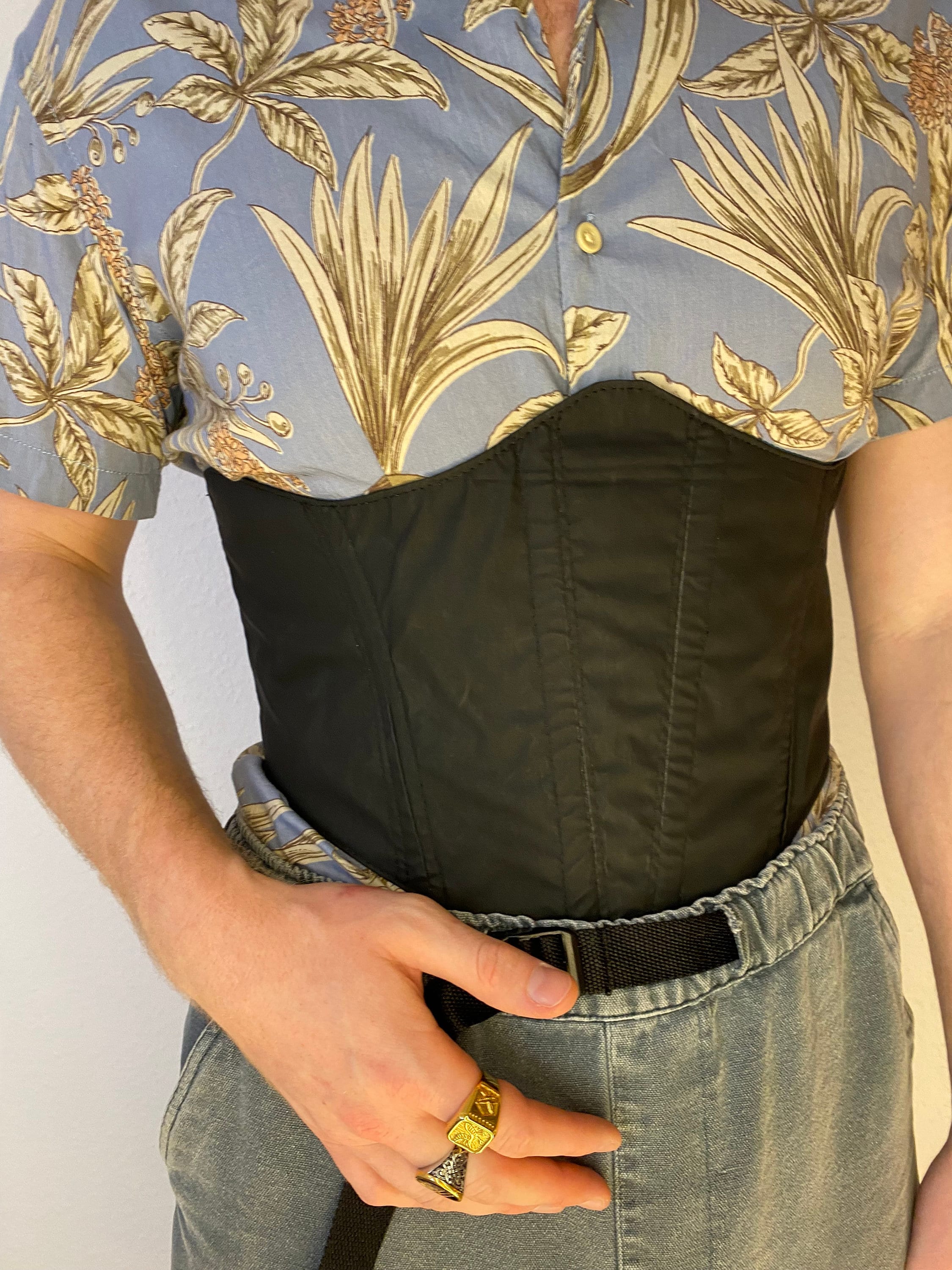 MEN'S UNDERBUST CORSET Pattern // Pdf Sewing Pattern for Etsy México