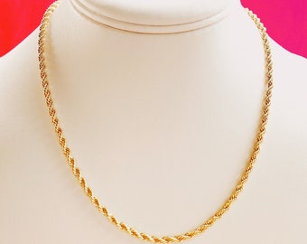 Thin Rope Necklace - Etsy