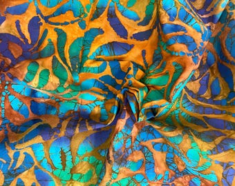 One Metre - Amazon Rainforest - 100% Cotton Batik