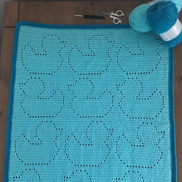 Crochet Pattern - Duck Blanket