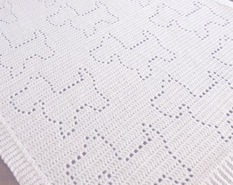 Crochet Pattern - Westie Blanket