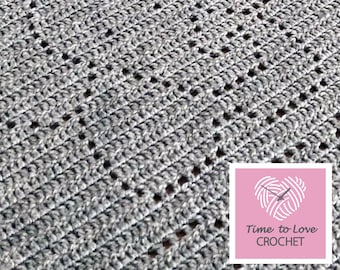 Patrón de crochet - Manta de elefante