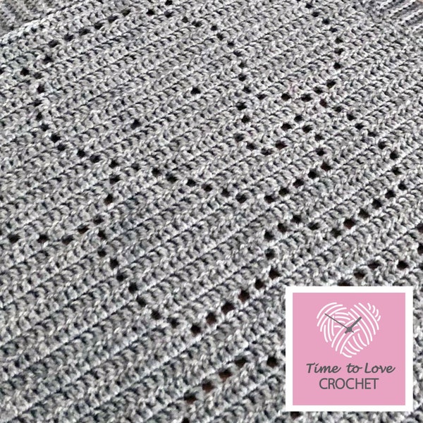 Crochet Pattern - Elephant Blanket