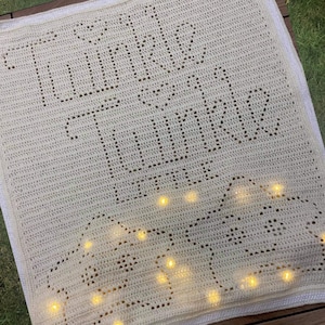 Häkelanleitung - Twinkle Blanket
