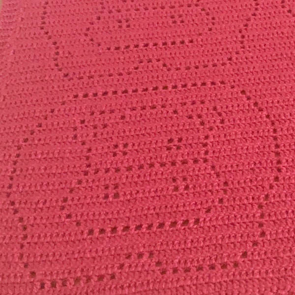 Crochet Pattern - Hippo Blanket