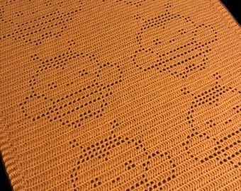 Crochet Pattern - Bee Blanket