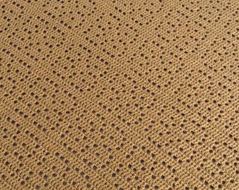 Crochet Pattern - Geometric Pattern 002 Blanket