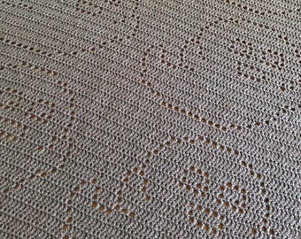 Modello all'uncinetto - Coperta fantasma
