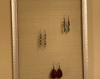 Hanging Earring Organizer