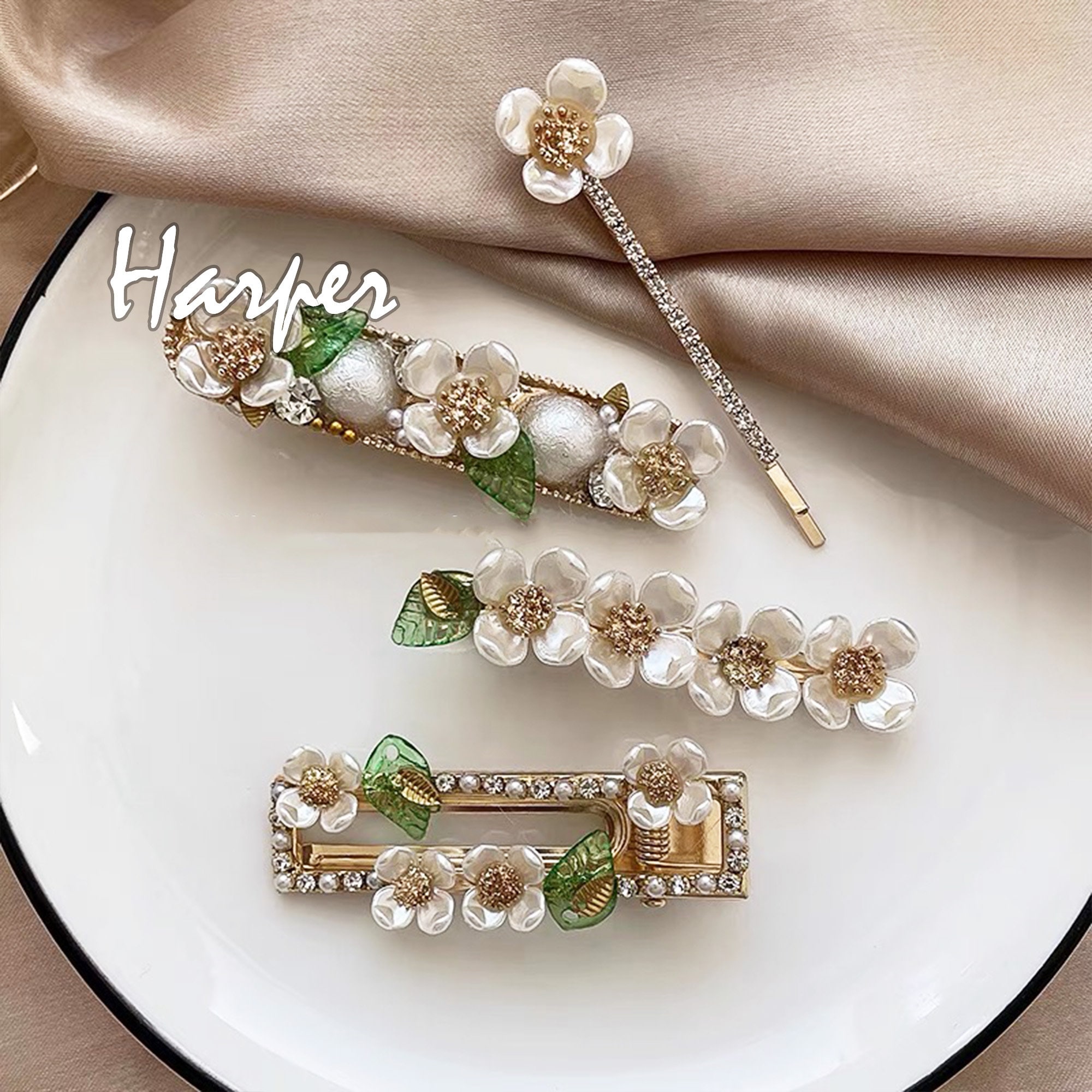 Clips de cabello set de clip de cabello retro para mujeres Etsy