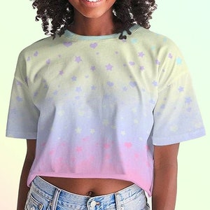 fairy kei shirt, harajuku shirt, kawaii shirt, kawaii clothing, fairy kei clothing, yami kawaii, pastel goth, pastel kawaii, yume kawaii