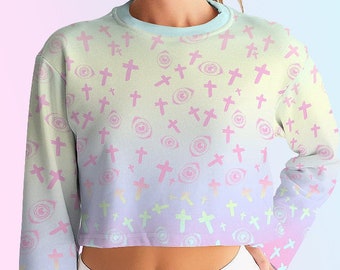 Vêtements Pastel Goth, chemise pastel goth, vêtements fairy kei, chemise fairy kei, yami kawaii, menhera, yumekawaii, chemise harajuku, chemise kawaii