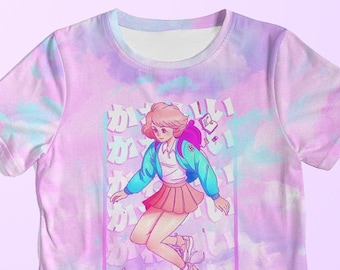 fairy kei shirt, kawaii shirt, kawaii clothing, kawaii t shirt, yami kawaii, harajuku clothing, pastel kawaii, anime shirt, yume kawaii,