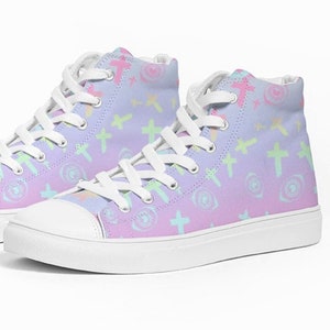 pastel goth shoes, pastel goth clothing, fairy kei, yume kawaii, yami kawaii, harajuku shoes, menhera, gothic shoes, anime shoes