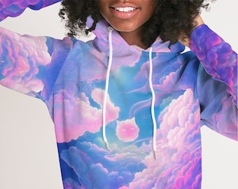 Ropa gótica pastel, sudadera con capucha gótica pastel, sudadera con capucha kawaii, ropa kei de hadas, ropa kawaii, yami kawaii, yume kawaii, menhera, harajuku