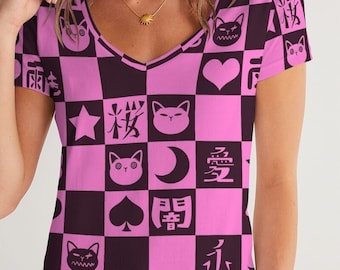 Pastel Goth Kleidung, Yami kawaii Kleidung, Anime Shirt, kawaii Shirt, kawaii Kleidung, Harajuku Kleidung, Fee Kei, yume kawaii, menhera