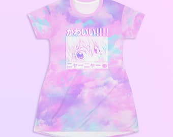kawaii shirt, kawaii clothing, kawaii dress, yami kawaii, harajuku clothing, fairy kei shirt, pastel kawaii, Pastel Goth shirt, yume kawaii