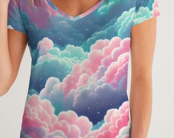 pastel goth shirt, kawaii shirt, kawaii t-shirt, pink kawaii shirt, fairy kei clothing, kawaii clothing, harajuku clothing, harajuku shirt