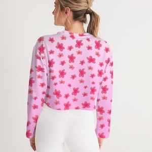 Kawaii Cropped Sweatshirt, Kawaii Clothing, kawaii sweatshirt, harajuku clothing, yume kawaii, cute sweatshirt, japanese shirt, pastel shirt image 4