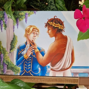 Laurent and Damen, caress - Captive Prince Fanart