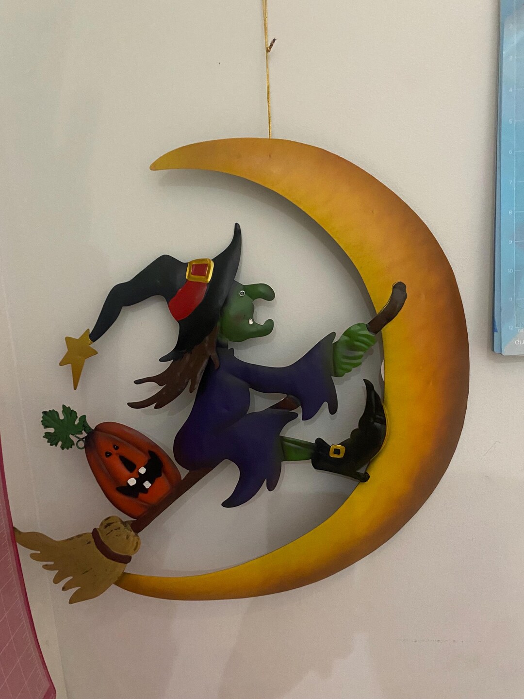 Witch and Moon Wall Decor - Etsy