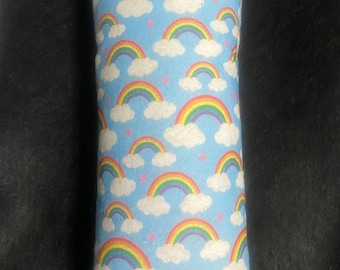 Rainbow Felt Cat Kicker