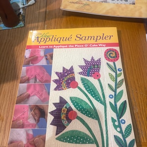 The New Appliqué Sampler av Becky Goldsmith & Linda Jenkins 2005 (Begagnad)