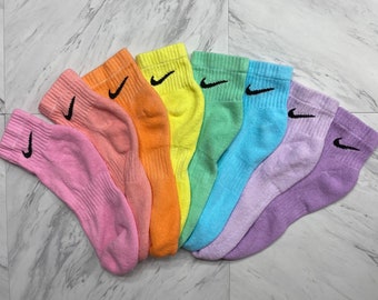 pastel nike ankle socks