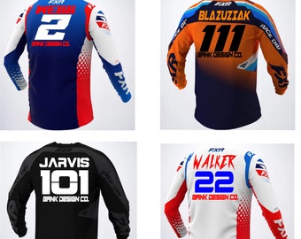 Download Motocross Jersey Etsy