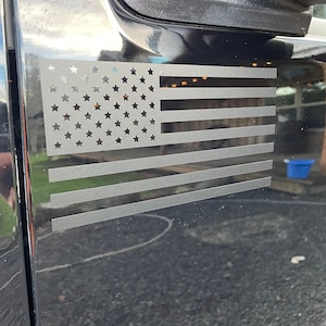 Toyota Tacoma 4Runner Overland Matte American Flag Decals