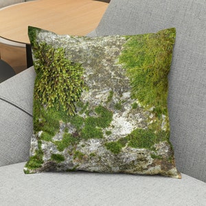 Moss Green Pillow Covers for your Log Cabin Decor, Nature Pillows, Chenille Pillows, Reversible Pillows, Porch Pillows, High End Pillows
