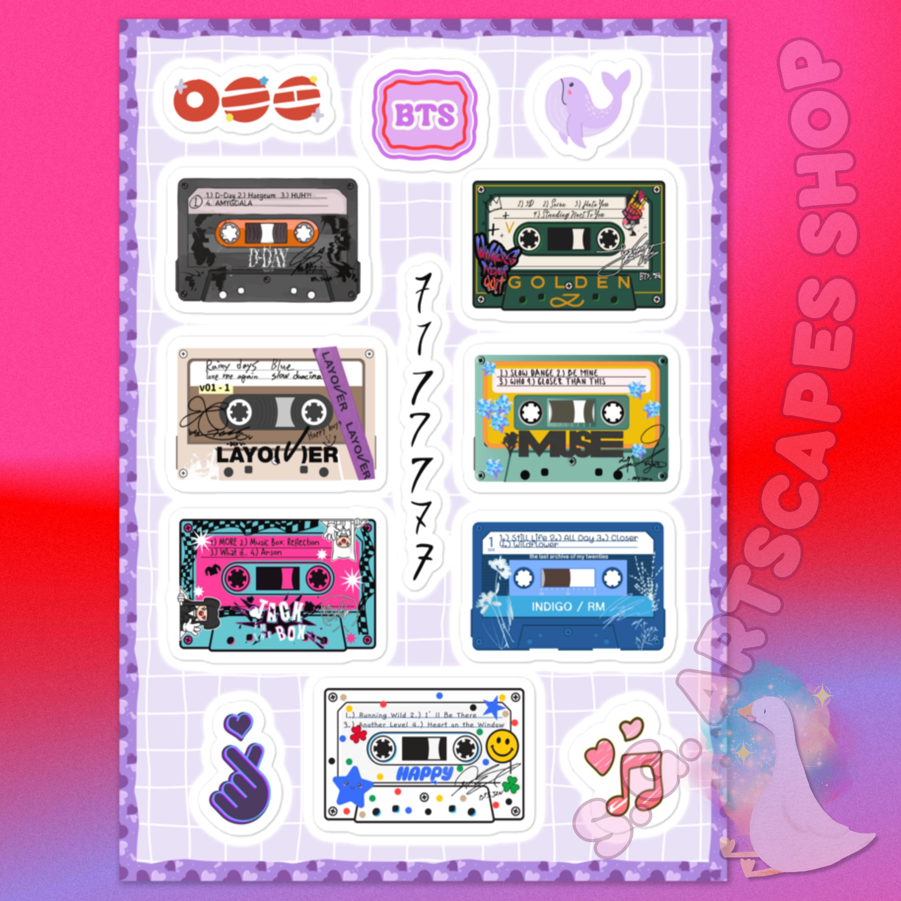 Bts Cassette - Etsy