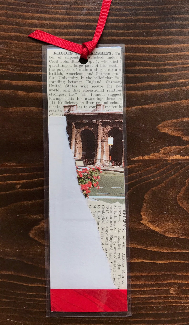 rhodes scholar light academia bookmark cottage core dark