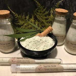 Hemp Infused Milk Bath, Milk Bath, Relaxation Milk Bath, Aromatherapy Bath Soak