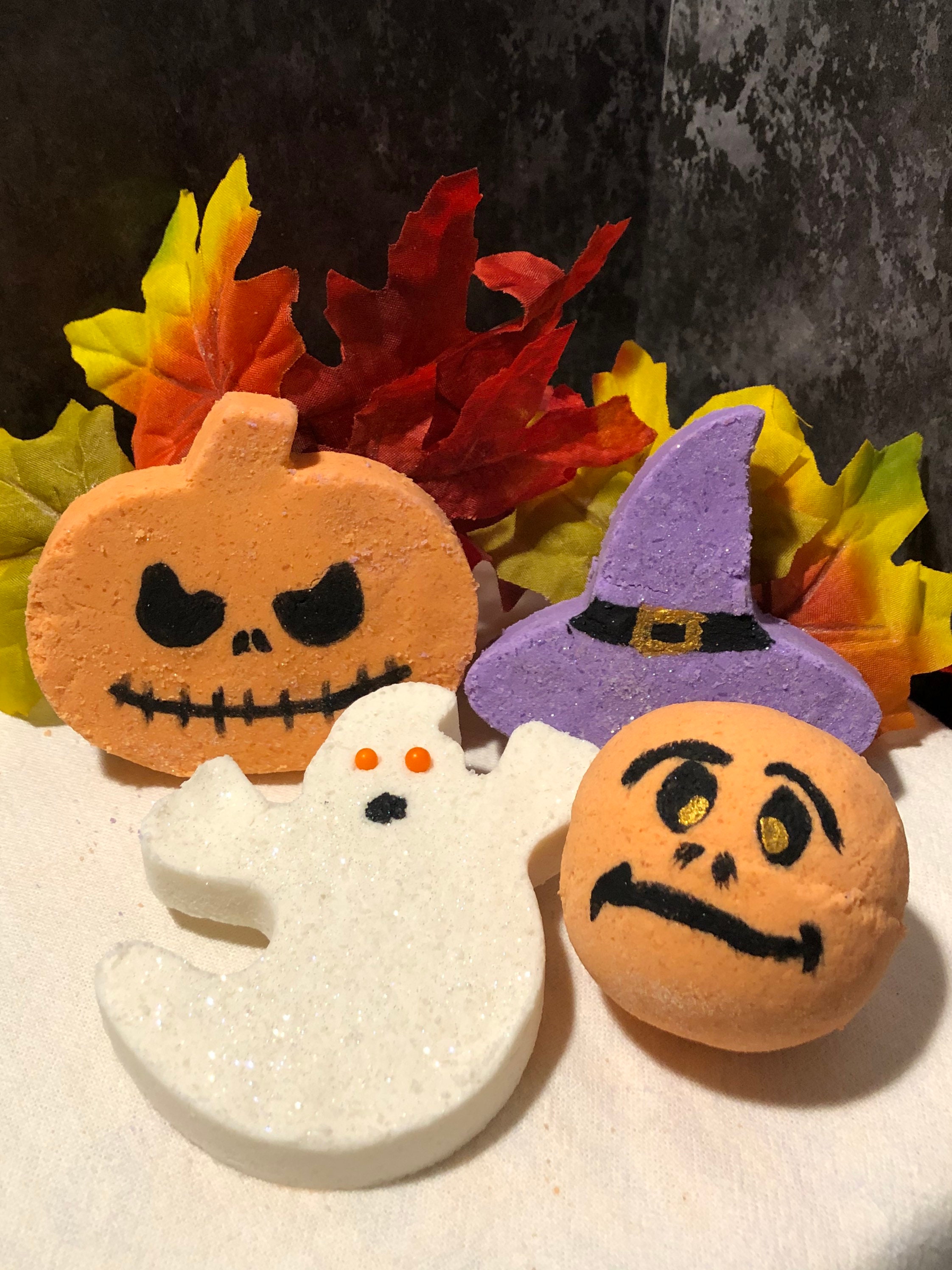 Halloween Bath Bombs Ghost Bath Bombs Witch Hat Bath Bombs Etsy UK