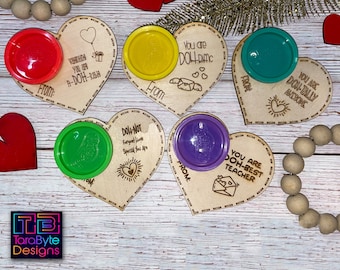 Play-Doh Valentines Hearts