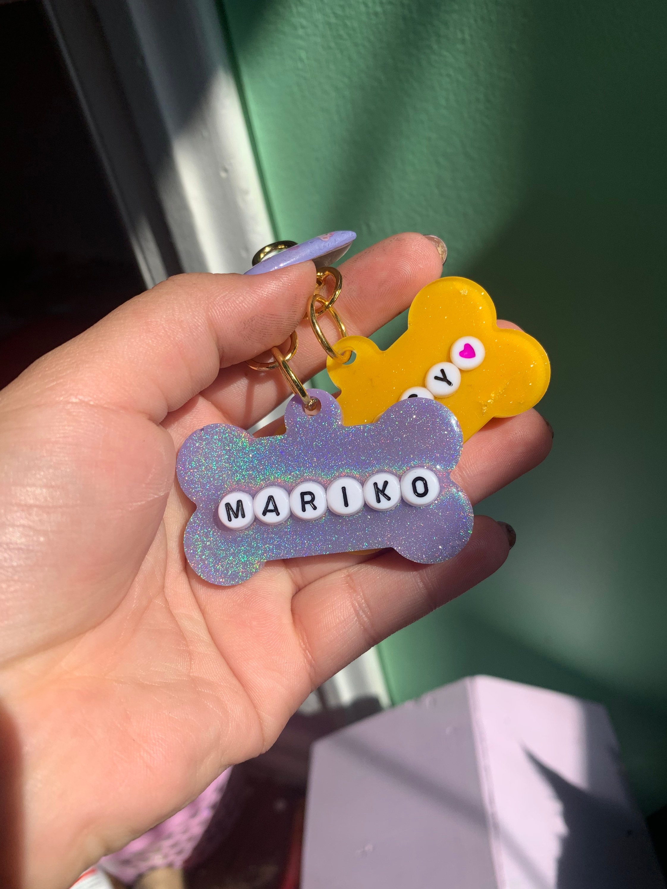 Custom Pet Name Tag Made to Order Etsy