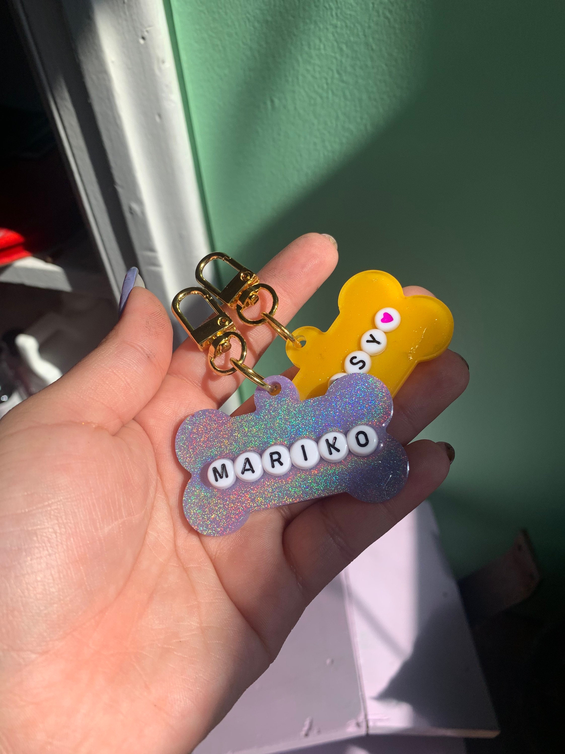 Custom Pet Name Tag Made to Order Etsy