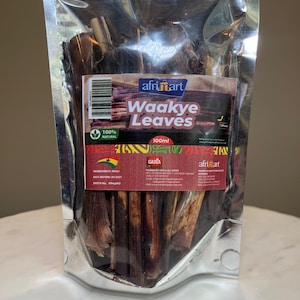 Waakye Leaves: Natural Millet Sorghum for Ghanaian Rice (100ml