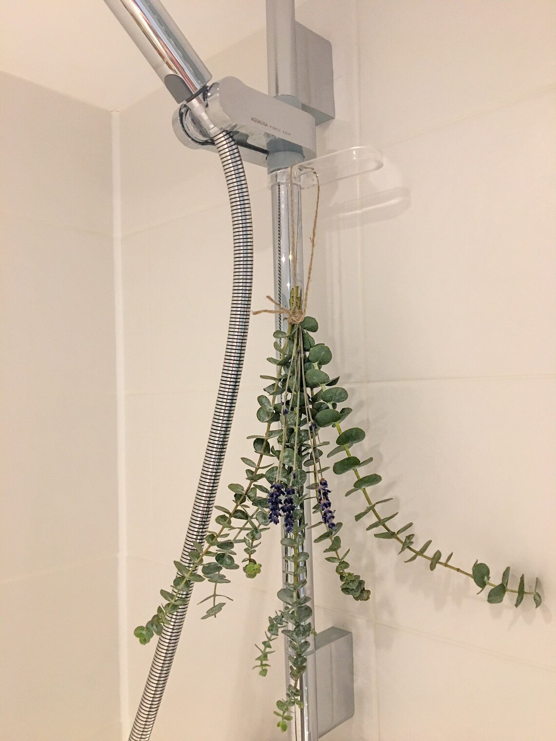 Fresh Shower Eucalyptus Bunch With Dried Lavender Shower Etsy UK