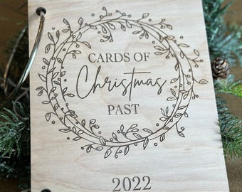 Christmas Card Holder | Christmas Card Storage | Christmas Keepsake | Christmas Card Keeper | Christmas Memories | Cards of Christmas