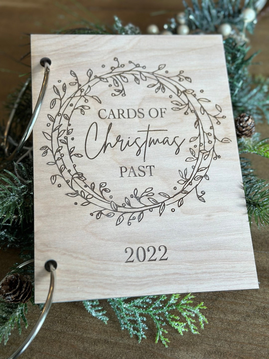 Christmas Card Holder Christmas Card Storage Christmas Keepsake