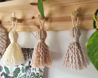 Tassel decoration, Bedroom decor for girls, Boys room accessories, Shelfie mock up, Baby shower gifts for girl, Gender neutral baby gift,