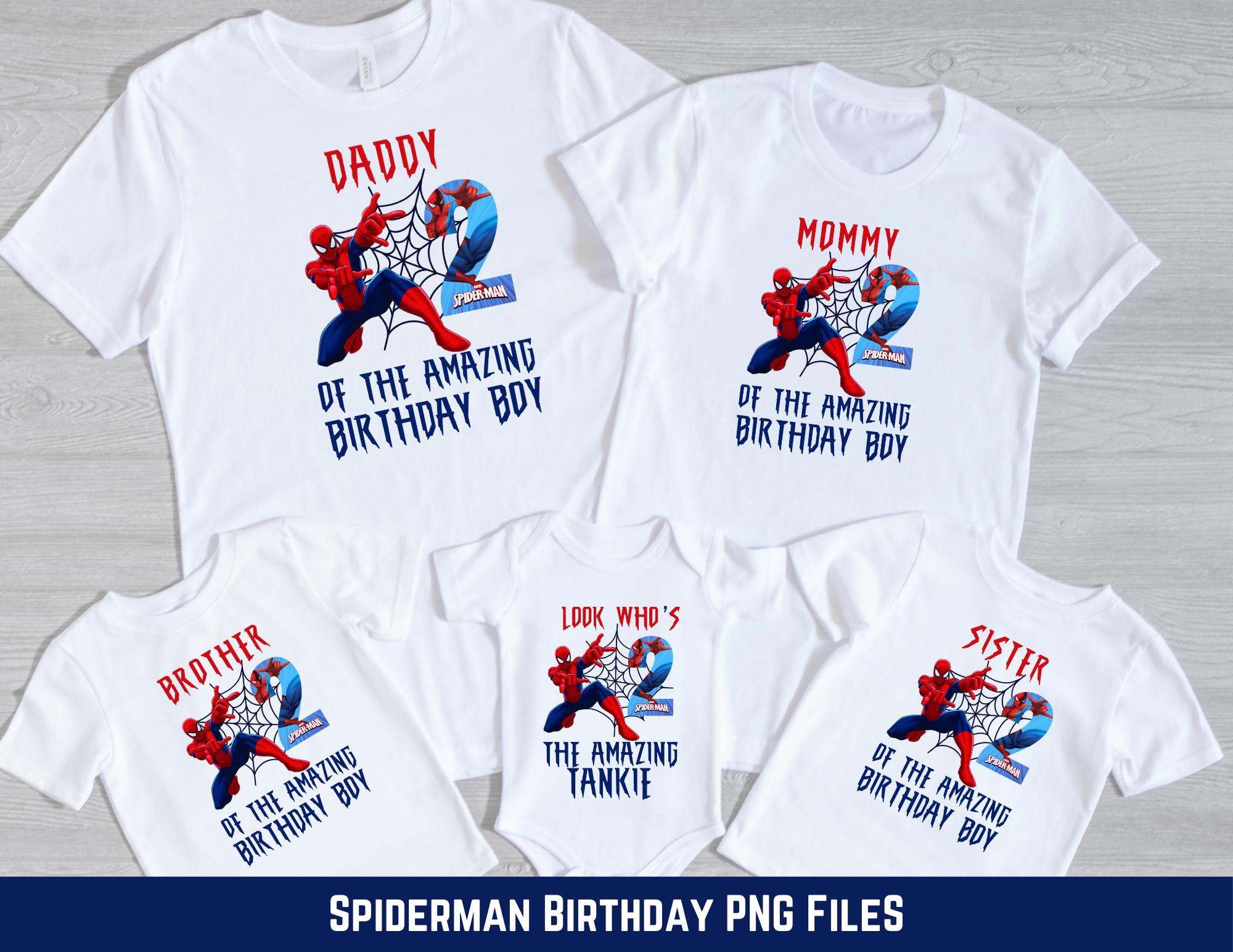 Boy's Super Hero 2nd Birthday T-Shirt - Handmade Heather Tee For Toddlers - View #8