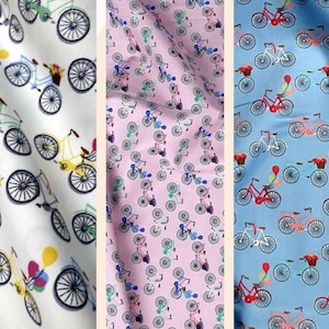 Bicycle cotton fabric, cycling fabric, craft fabric, pure cotton, white fabric extra wide cotton, sheeting