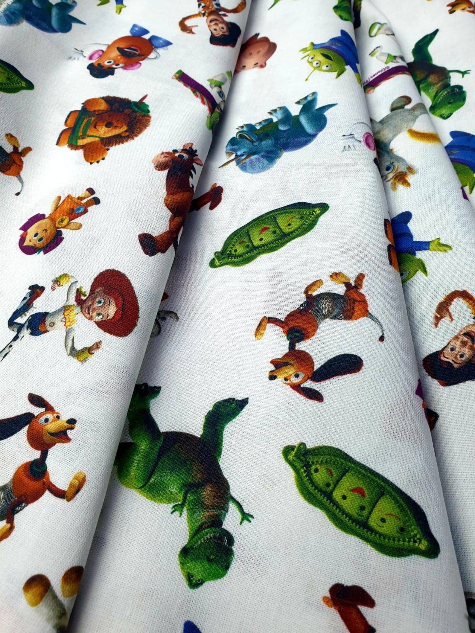 Toy story print 100 cotton fabric cotton fabric 58 inch Etsy