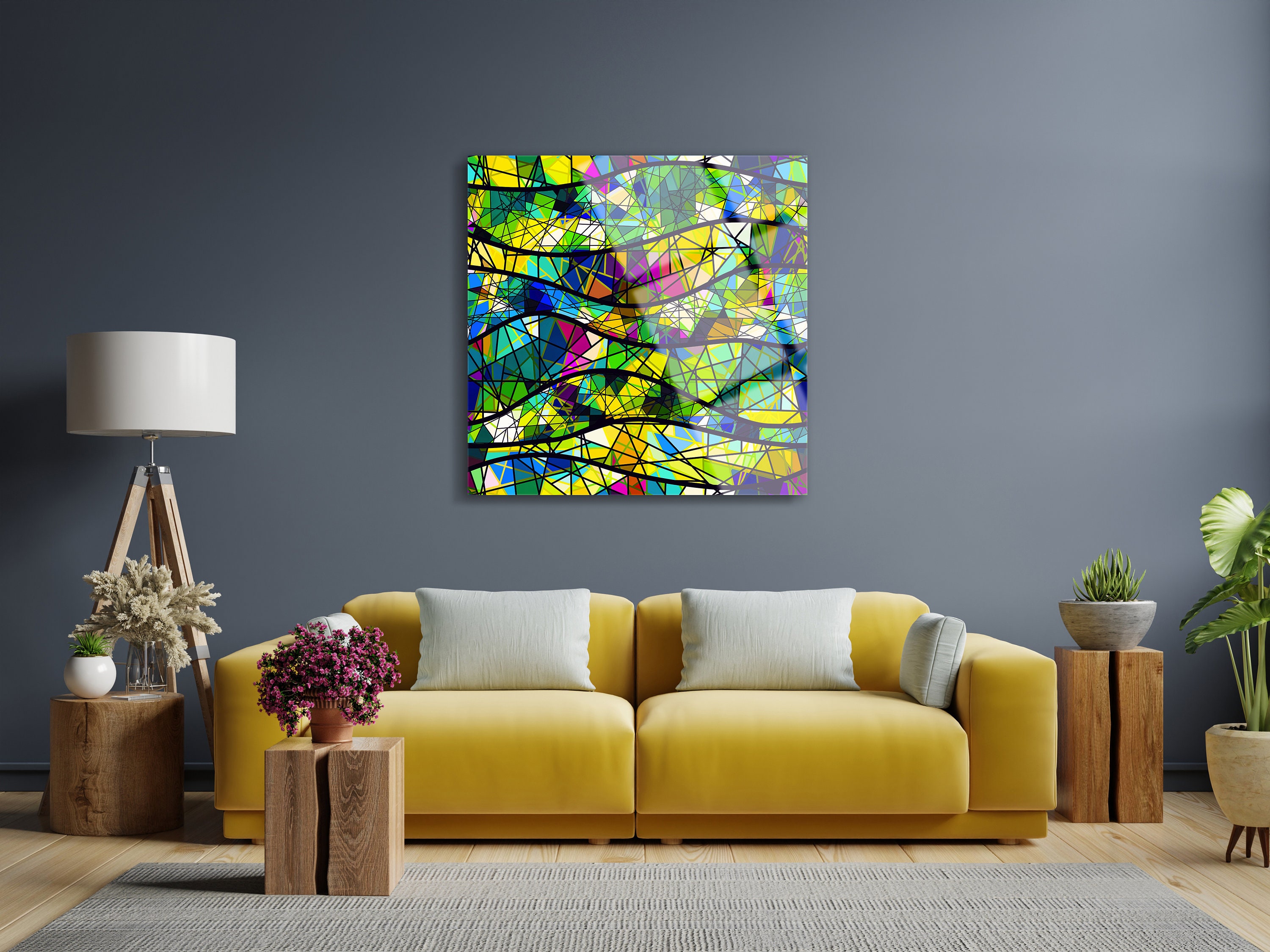 Handcrafted Premium Quality Acrylic Glass Wall Art Etsy