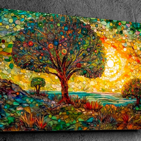 Glass Wall Art Etsy UK