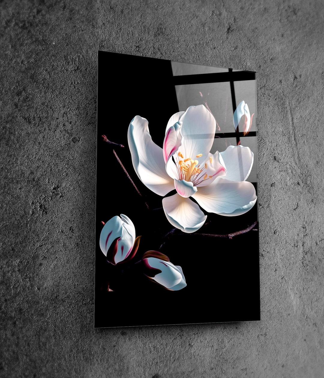 MAGNOLIA ART High Gloss Wall Art Modern Hanging Acrylic Etsy