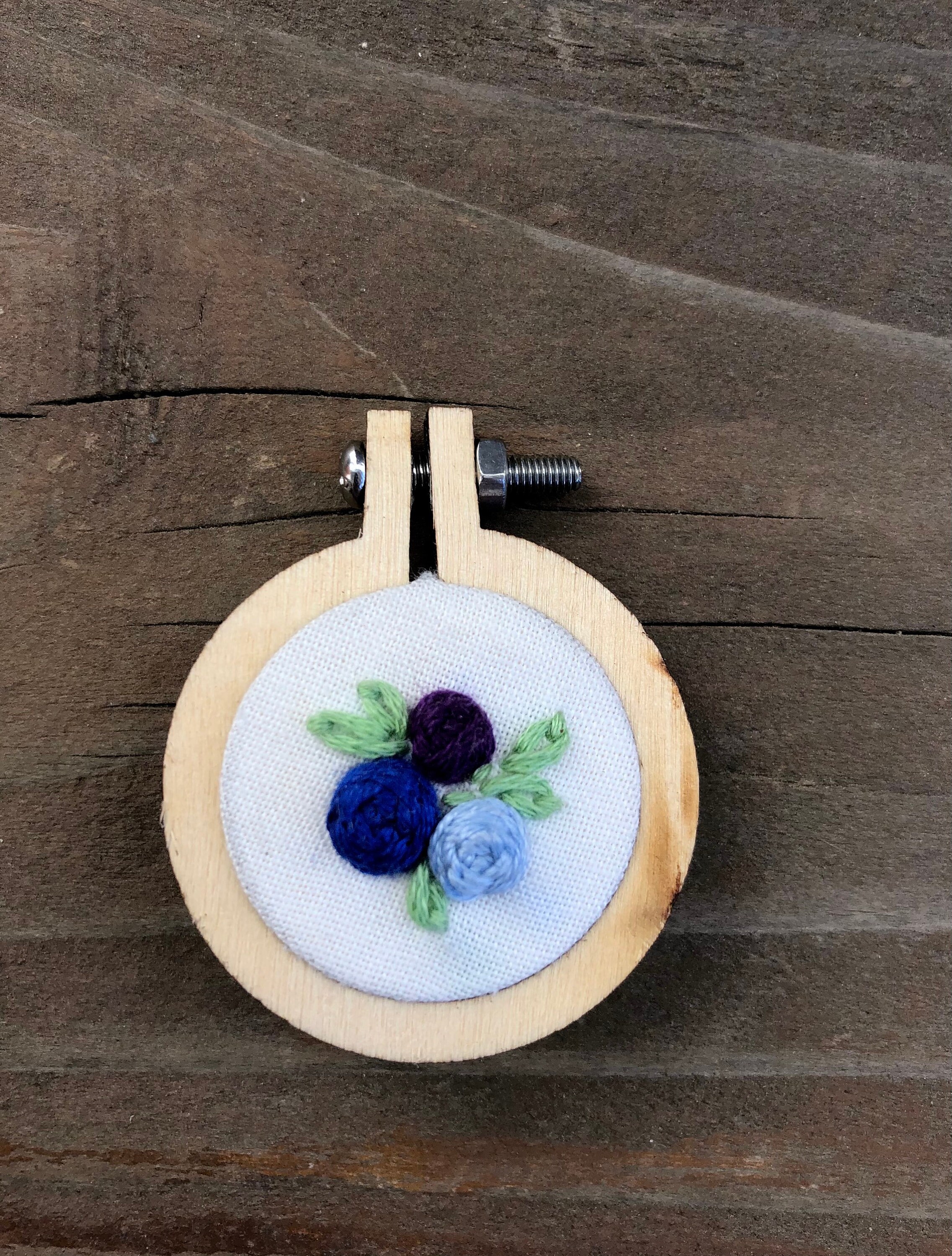 Embroidery Hoop Keychain Etsy